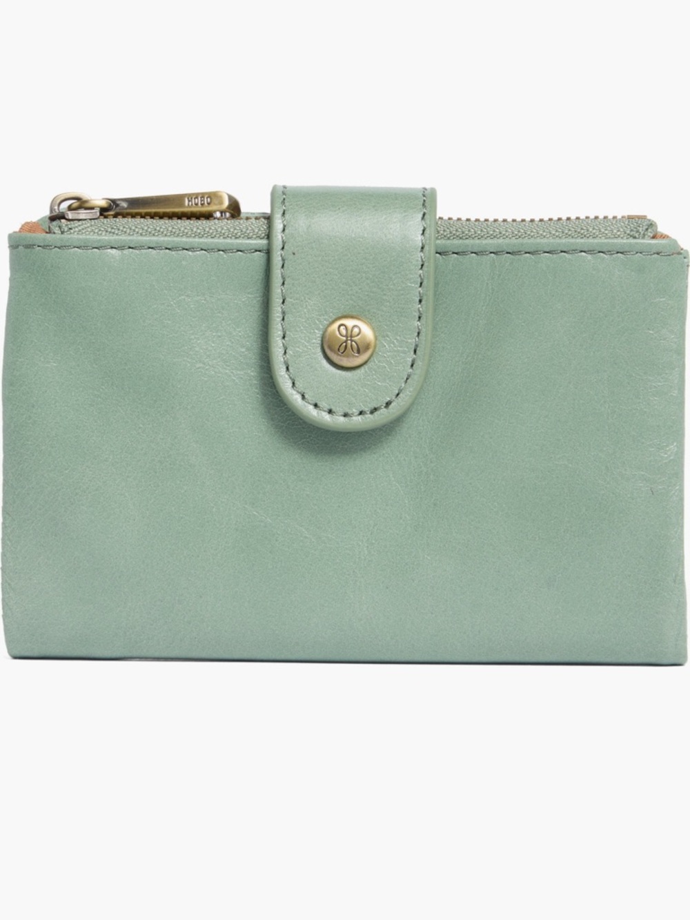 NWT HOBO Ray Bifold Wallet in Jade